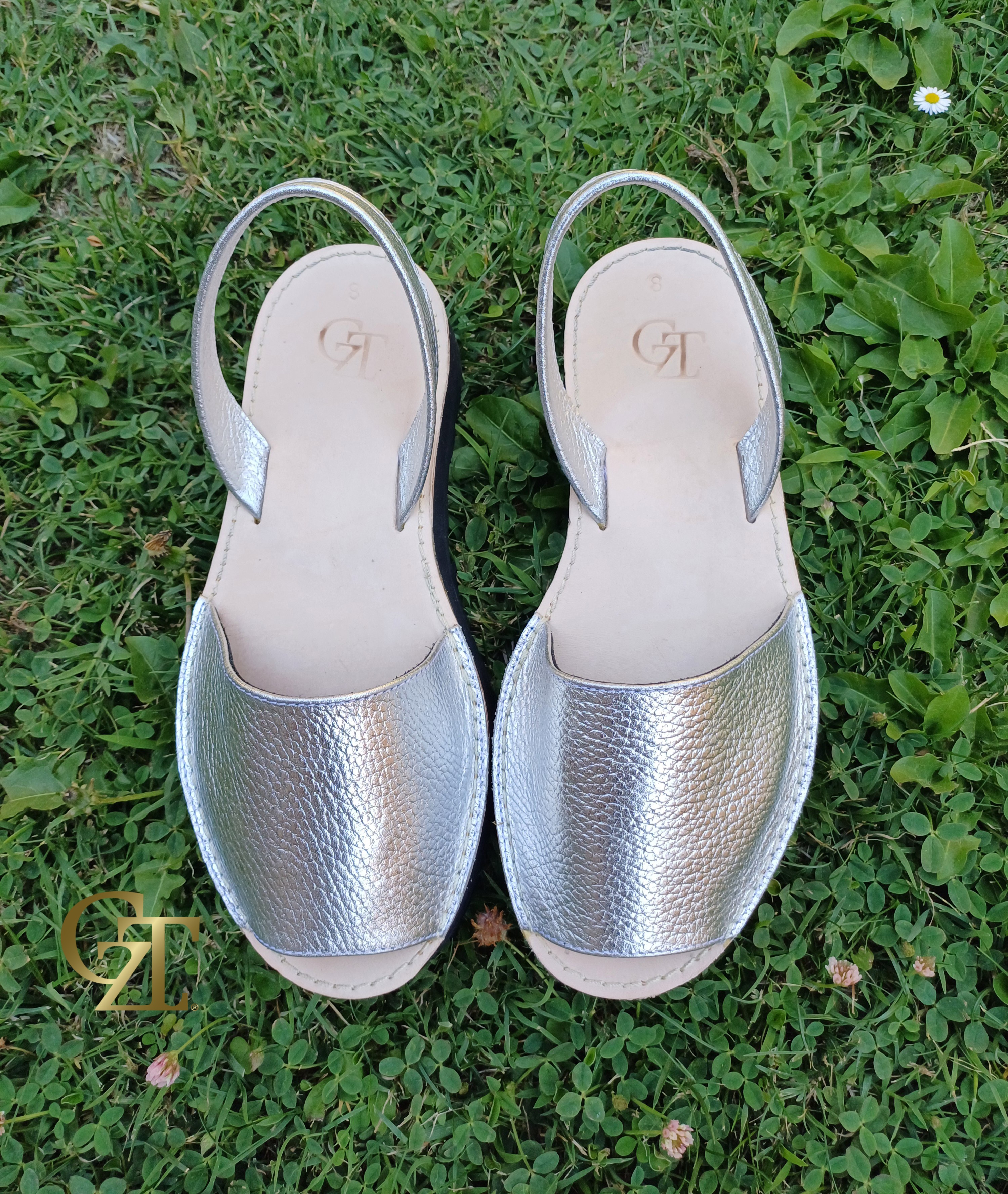 Sandalia Sicilia Plata